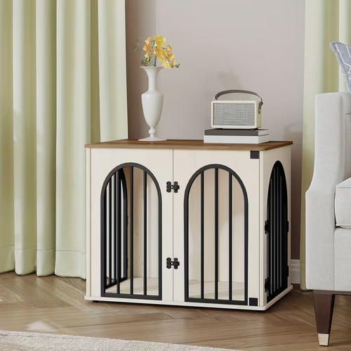 Dog cage furniture - cage,