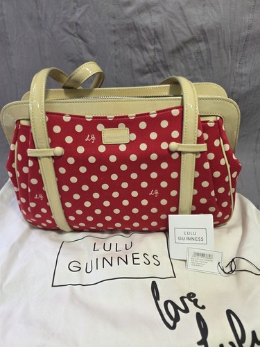 Lulu guinness red polka - lulu,