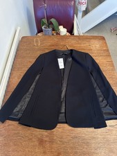 Zara LETIZIA Black Open Cape