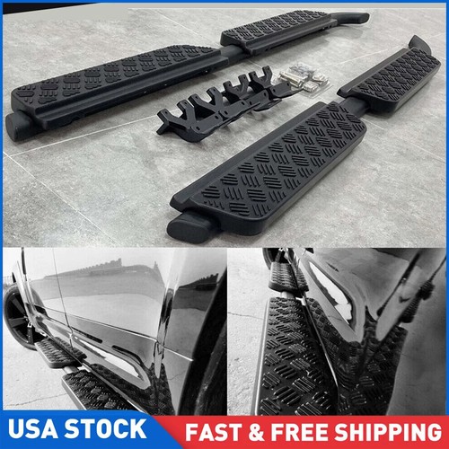 Black running board - black, bar