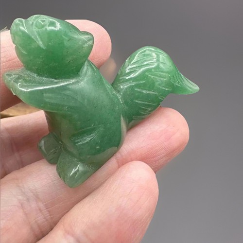 Crystal squirrel green - squirrel,
