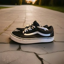 Vans Off The Wall Old Skool Black White Stripe UK 7
