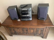Wooden Chest Storage Box with Handles and Lid