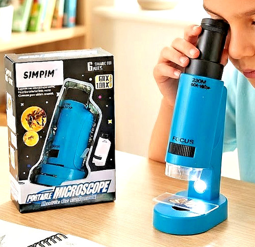 Portable pocket microscope - portable,