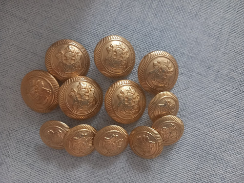 Vintage gold metal military - vintage,
