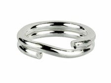 Sterling Silver 6mm Split Ring