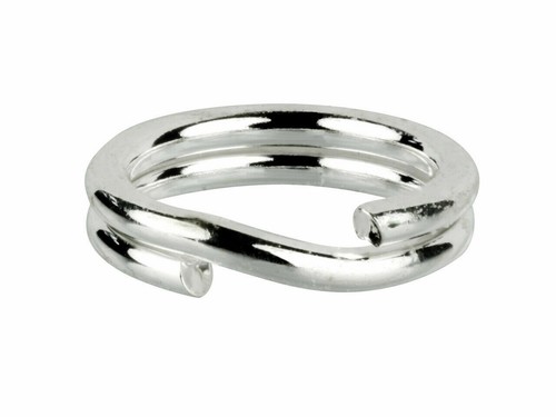Sterling silver 6mm split - sterling,
