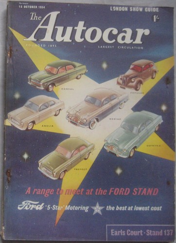Autocar magazine 1954 - autocar, 15/10/1954