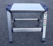 Folding aluminium steps step