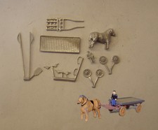 P&D Marsh N Gauge N Scale E201 Horse drawn dray GWR kit requires painting
