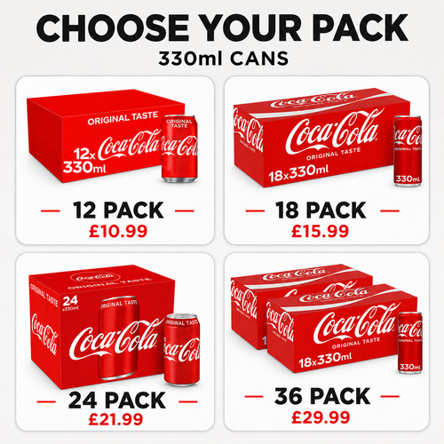 Coca cola original taste - original, 330ml