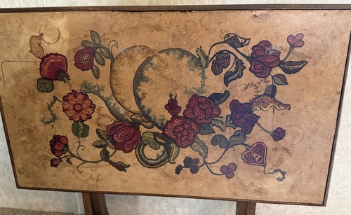 Vintage folding tray table - tv,