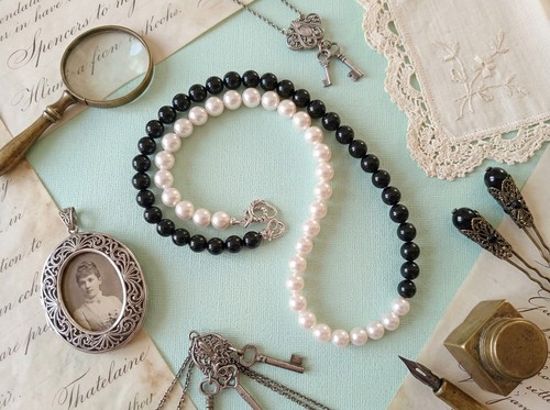 Swarovski pearls