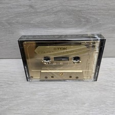 Tdk golden cassette scarce - golden,