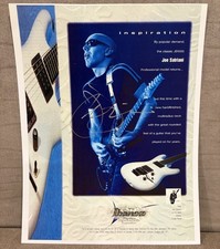 Joe Satriani Signed Ibanez Ad
