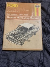 HAYNES FORD CORTINA MK 1 / CORSAIR 1500 MANUAL 1962/66 