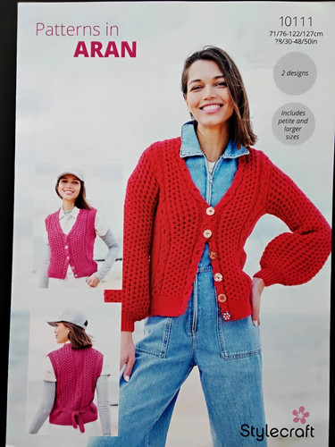 Stylecraft aran knitting - stylecraft,