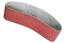 5x sanding belts 76x533 mm grit 40