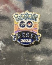 Pokemon go fest 2024 Metal Pin Badge / Brand New
