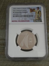 2022 Silver Piedfort Proof 50p