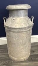 ANTIQUE RUSTIC ALUMINIUM MILK