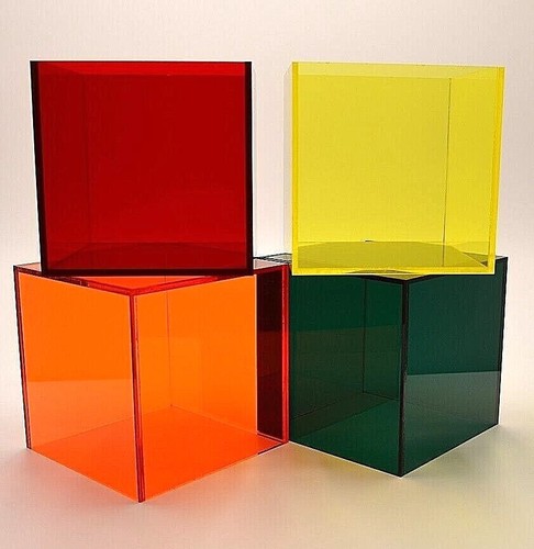 Acrylic cube container square - cube,