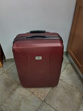 Large Red Antler Hard Suit case Suitcase