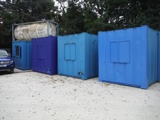 24ft Anti Vandal Portable Site Office Cabin Canteen Container Ad Only