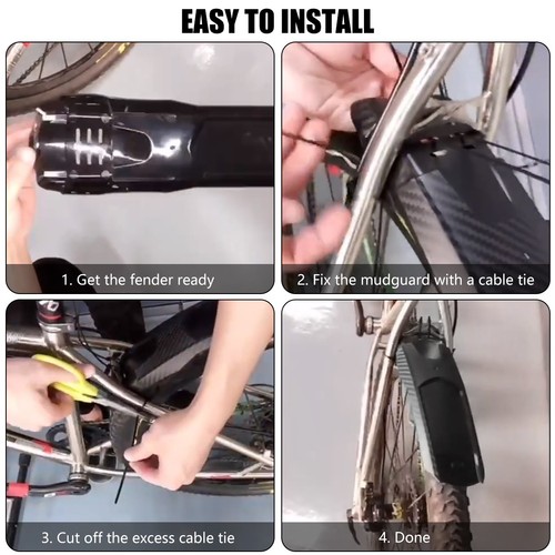 Mtb bike mudguard set - bike,