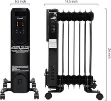 Electric 1500W Oil Filled