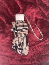 BURBERRY Folding Umbrella Nova Check Carbon Fiber Frame Super Water Repellent JP