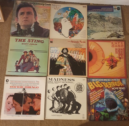 Vintage vinyl records - vinyl,