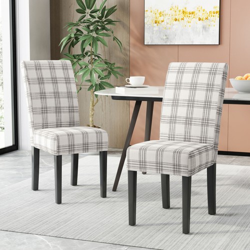 Set grey plaid fabric - of, 2