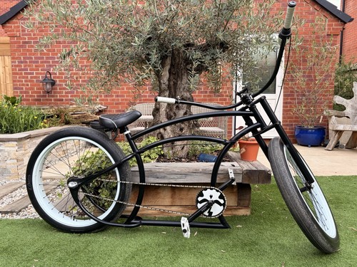 Custom beach cruiser - beach, rider