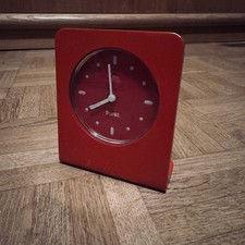 Orange Punkt Desk Alarm Clock