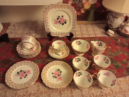 Gladstone bone china tea - , set