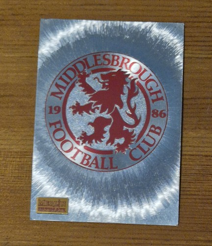 Middlesbrough badge merlin - middlesbrough,