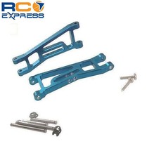 GPM Racing Losi Mini-T 1.0 Blue Aluminum Front Lower Arms SMT055