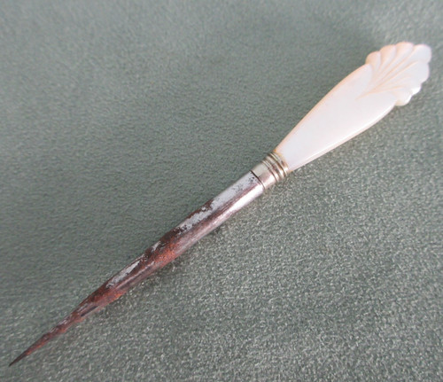 Antique sewing stiletto awl - sewing,