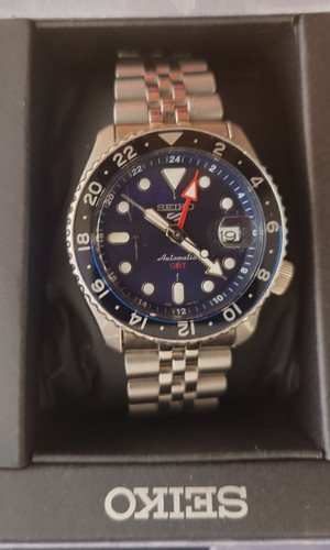 Seiko sports blueberry gmt - seiko, 5