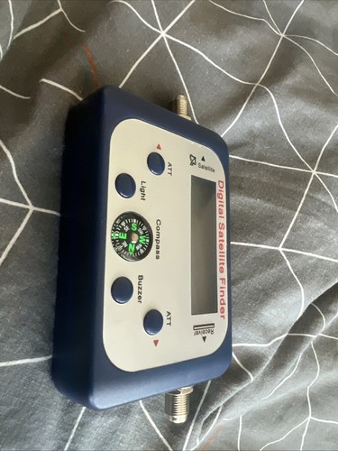 Digital satellite finder meter - finder,