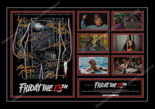 Horror movies signed photo - horror,
