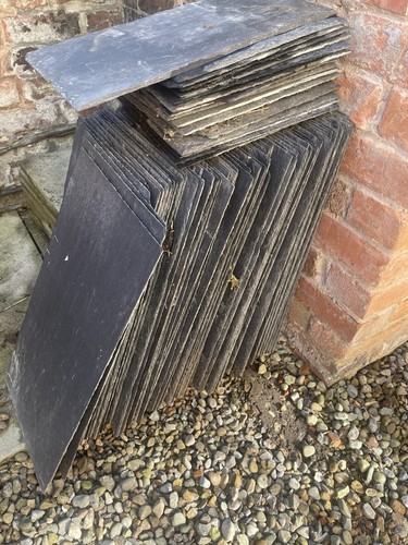 Slate roof tiles approx - slate, 50