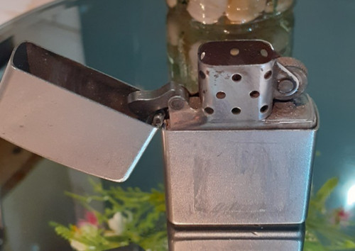 Zippo chrome lighter - zippo, (spares)
