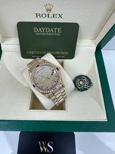 Rolex daydate 18k gold - rolex, 36mm