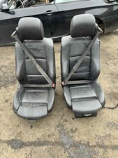 Pair Of Leather Seats With Seat Belts BMW Ideal Camper Van Motorhome Conversion