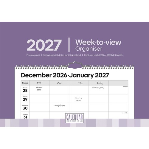Essential week view - essential, a4