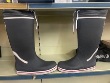 Gill tall yachting boot grey