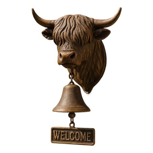 Welcome door bell - bell, 3d