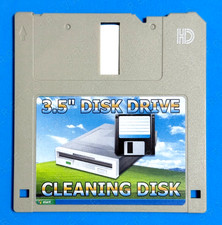 3.5" FLOPPY DRIVE CLEANING